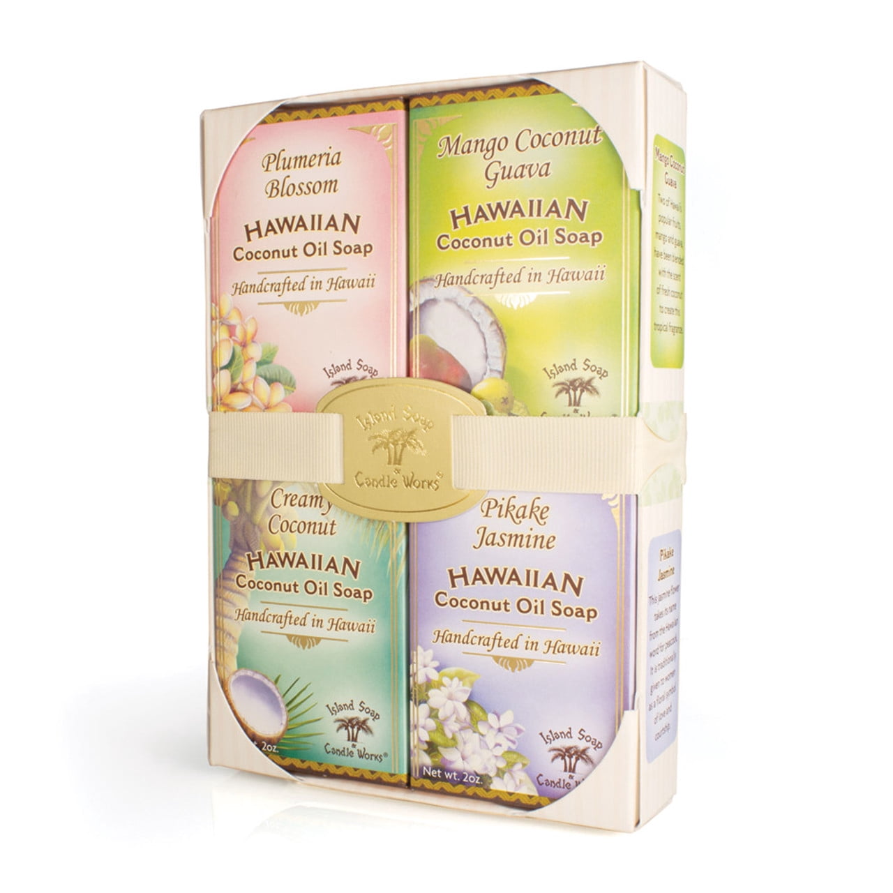 Hawaiian Botanical Soap Sampler Gift Pack - Island Soap and Candleworks