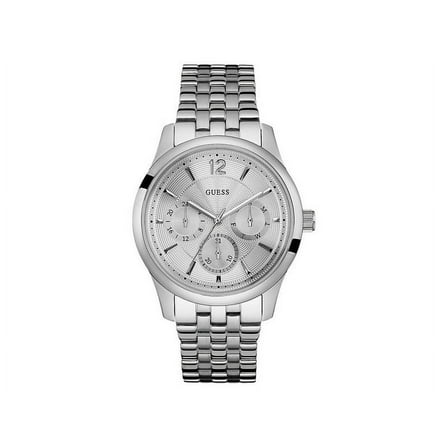 W0474G3 Men's Silver Steel Bracelet With Silver Analog Dial