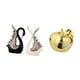 thumbnail image 5 of Colección De Esculturas De Cerámica Con Forma De Cisne, Delicado Adorno De Escritorio, Ideal Para Estanterías, Aniversarios, Chimeneas, Porches, Restaurantes Y Oficinas., 5 of 8