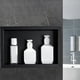 thumbnail image 3 of Inteprter Nicho de ducha empotrado de acero inoxidable duradero y duradero para almacenamiento de baño versátil Juegos de accesorios de baño, 3 of 6