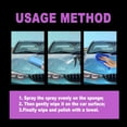 thumbnail image 3 of ZZERHUOO Bumper Strips with Backing Car Bumper Stickers for Women Advanced Coating Spray For Exterior High Gloss Scratch Remover And Polish Solution Enhances Shine And Color Depth Easy, 3 of 7