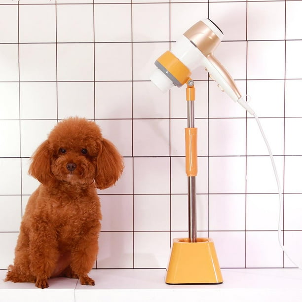 Tebru 1PC Pet Grooming Hair Dryer Holder Adjustable Dog Cat Blower