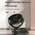 thumbnail image 4 of Four Speed Sprays Fan with Charging Capability, Mini Fan with Pedestal Clip, Suitable for Home and  Use, Compact,A, 4 of 8