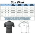thumbnail image 2 of Krdevn Mens Shirts - Male Summer Solid T Shirt Blouse High Collar Turtleneck Short Sleeve Tops T Shirt,Mens Fall Shirts,Color:Grey,Size:M, 2 of 6