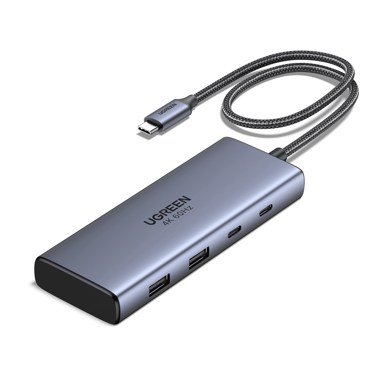 UGREEN 7 in 1 USB C Hub Dual Display Laptop Docking Station, Dual 4K 60Hz HDMI, 100W PD