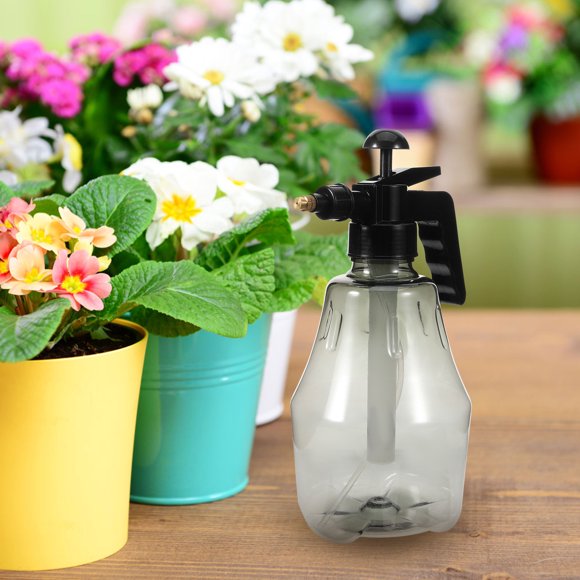 LRXIYODE Pump Spray Bottle Spray Bottle Grey Plastic Hand for Cleaning 1Pcs