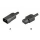 thumbnail image 5 of Seitruly Enchufe de cableado ABS de 3 pines, repuesto de alta conductividad 10A para bicicleta eléctrica, conector de alimentación automotriz, Adaptadores de corriente Femenino, 5 of 6
