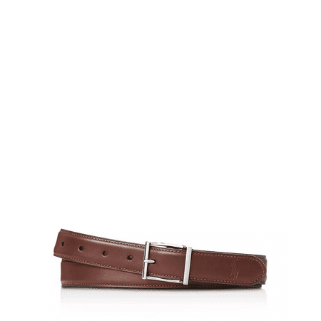 Polo Ralph Lauren Men Leather Belt Brown Size 42