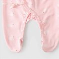thumbnail image 5 of CAUYDY 0 3 6 9 Months 1T 2T Newborn Boy Coming Home Outfits Baby Sleepwear Preemie Long Sleeve Romper Infant Boys Pajamas Fall Winter Toddler Bodysuit Pink for Sizes 1-3 Months, 5 of 6
