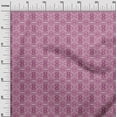 thumbnail image 3 of oneOone Rayon Dark Magenta Fabric Block Craft Projects Decor Fabric Printed By The Yard 56 Inch Wide-KR, 3 of 5
