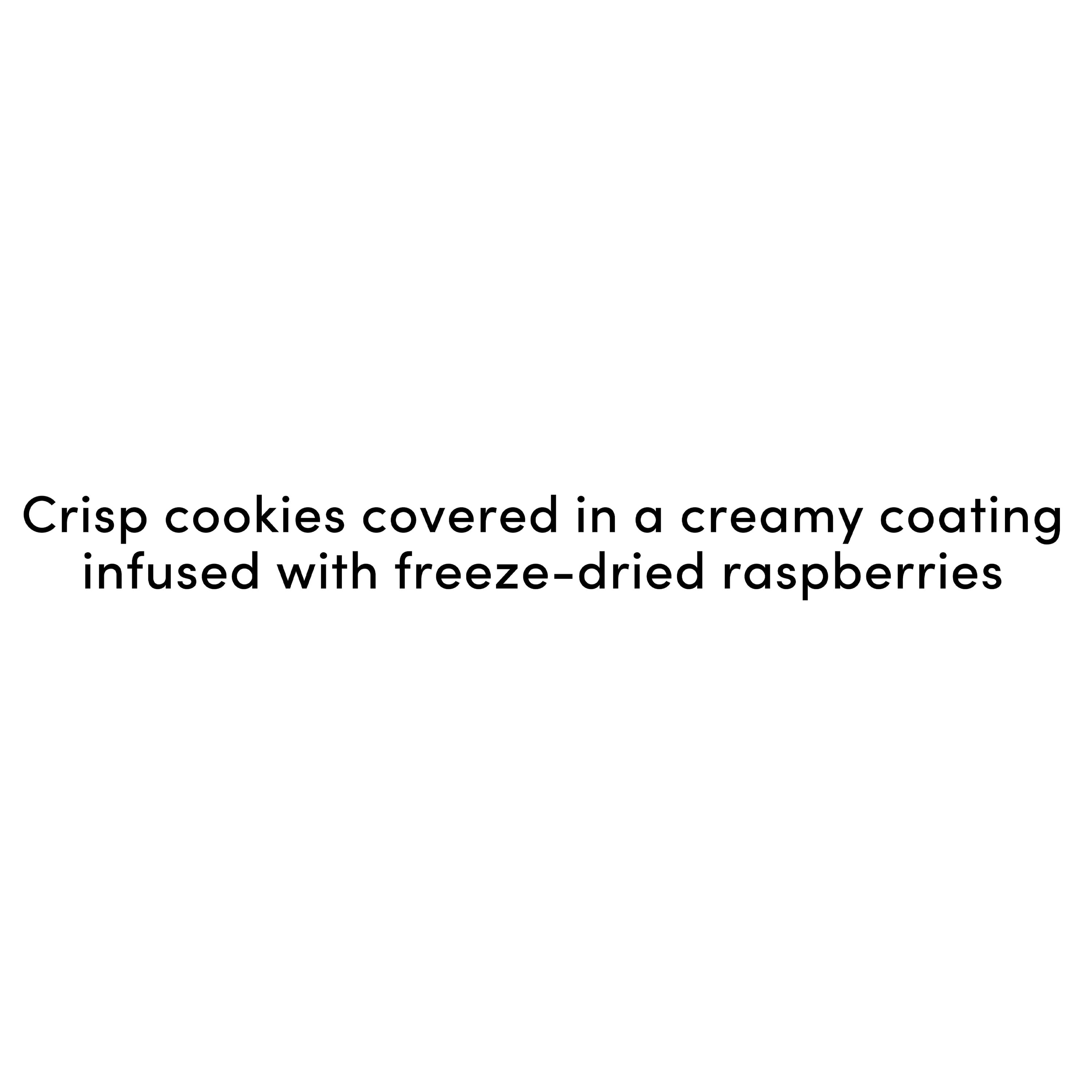bettergoods Raspberry Passionfruit Flavored Coated Mini Graham Cookies, 5 oz