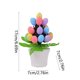 thumbnail image 3 of Artificial Easter Eggs Potted Easter Decor Foam Easter Eggs Pot Easter Eggs Bonsai For Indoor, 3 of 6