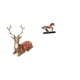 thumbnail image 1 of Escultura De Reno, Alce Y Caballo, Figura Decorativa, Obra De Arte Coleccionable Para Sala De Estar, Oficina, Dormitorio, Escritorio, Decoración, Estantería, Muebles, Decoración Del Hogar, 1 of 8