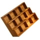 thumbnail image 3 of Organizador de escritorio vintage creativo, caja de madera para colgar en la pared, estante de almacenamiento de madera, 3 of 8
