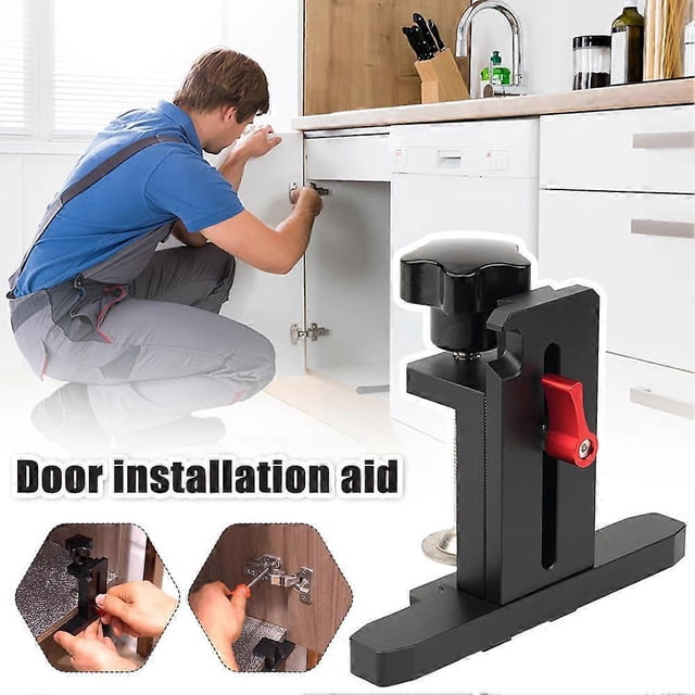 Cabinet Door Installation Locator Aluminium Alloy Clamp Positioning Tool
