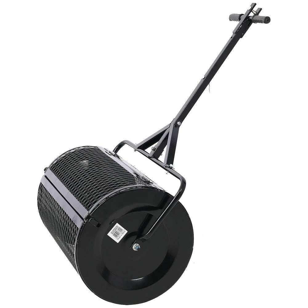 GVN Compost Spreader, Peat Moss Spreader,Peat Moss Spreader 36inch,Compost Spreader Metal Mesh,2 in 1 ATV and T shaped Handle for planting seeding