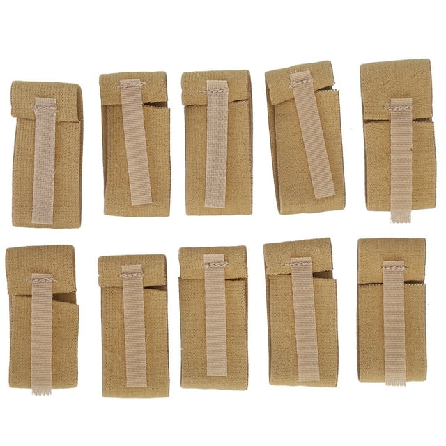 Peahefy Urine Catheter Fixation Strap,Urine Bag Fixation Strap,10pcs / Bag Hook & Loop Fixation Urine Catheter Strap Urine Bag Fixation Strap For Bedridden Male