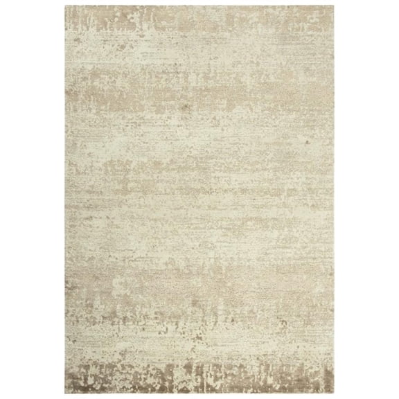 Alora Decor Radiant 8' x 10' Abstract Beige/Ivory/Tan Hybrid Area Rug