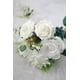 thumbnail image 3 of Flores artificiales Floroom, 50 unidades, rosas falsas de espuma marfil, 3 of 7