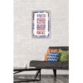 thumbnail image 2 of Trends International The United States Of America - Pledge Of Allegiance Wall Poster 14.725" x 22.375" Silver Framed Version, 2 of 3