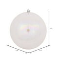 thumbnail image 2 of Vickerman 2.75" Clear Iridescent Ball Ornament, 12 per Bag, 2 of 5