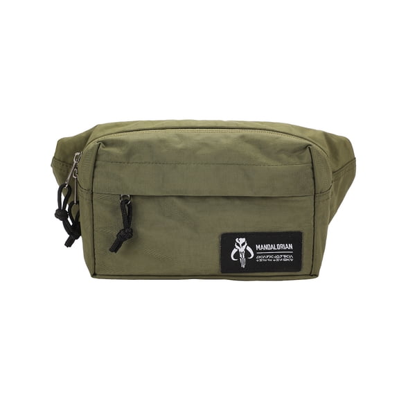 Star Wars The Mandalorian Crest 11.5” Olive Fanny Pack