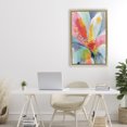 thumbnail image 3 of Stupell Industries Modern Dotted Bloom Expression Gold Floating Frame Canvas Art, 21 x 31, by Chromatic Storm Studio, 3 of 8