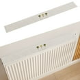 thumbnail image 4 of Radiator Dust Cover Breathable Cotton-linen Radiator Cover Magnetic Fixation, 4 of 6