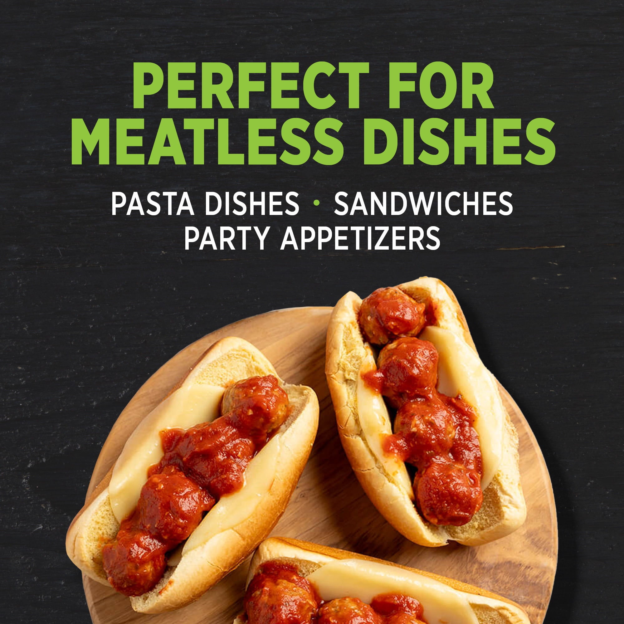 Gardein Ultimate Plant-Based Meatballs, Vegan, Frozen Meat Alternative, 15 oz.