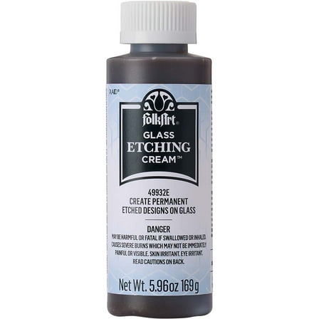 FolkArt Glass Etching Cream, 5.96 fl oz