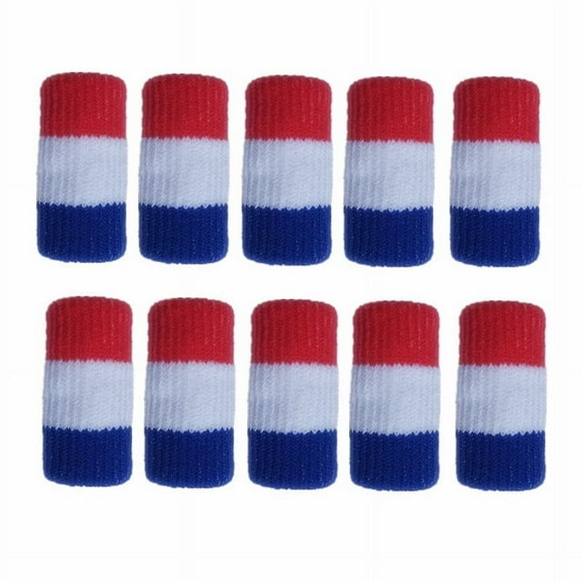 CHAO Funda para dedo multicolor, protectores de dedos, cubierta elástica para dedo en gatillo, artritis, 10 Uds.