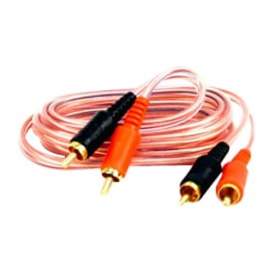 Db Link Xlby2fz Audio Cable - Clear Rca Female Audio - Rca Male Audio