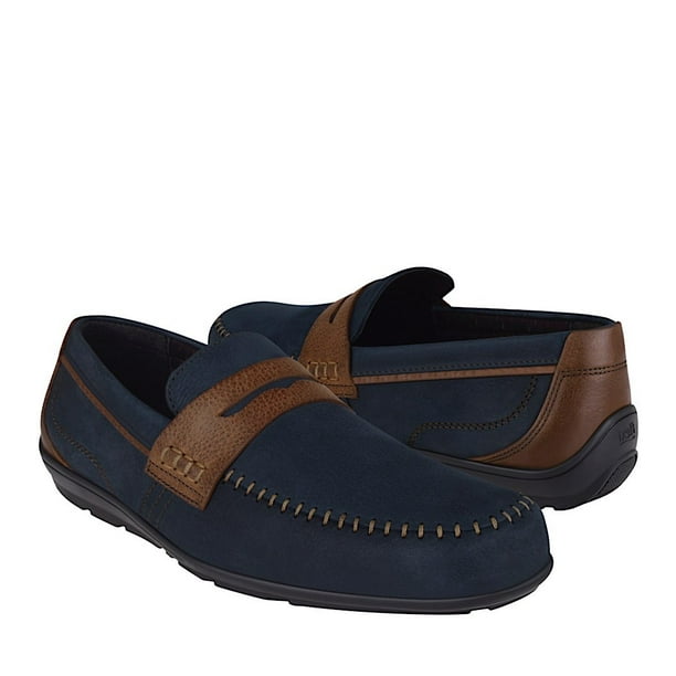 MOCASINES CABALLERO FLEXI 410402 GAMUZA AZUL Flexi 410402