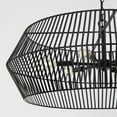 thumbnail image 4 of Capital Lighting 430361MA Kaiya 6 Light 31" Wide Cage Pendant - Brass, 4 of 7