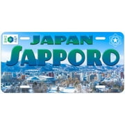Sapporo Jajan Novelty Car License Plate