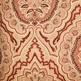 thumbnail image 3 of Plutus Enchanted Prairie Red and Beige Luxury Throw Pillow - Double sided 20" x 36" King, 3 of 3