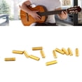 thumbnail image 1 of Selle de Chevalet de Guitare, 12PCS Selle de Guitare Osseuse Vis de Réglage de la Hauteur de Chevalet Réglant les Vis Hexagonales pour Cordes Guitare Classique, 1 of 8