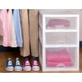 thumbnail image 6 of Sterilite 16 Qt Clear Stacking Storage Drawer Container (6 Pack) + 6 Qt (6 Pack), 6 of 7