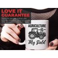 thumbnail image 7 of Farmer Mug White 11oz - Agriculture Is My Field - Farm Market Tractor Biodegradable Environmetal Friendly, 7 of 7