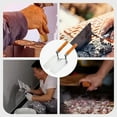 thumbnail image 4 of Ywbawe Stainless Steel Plaster Finishing Trowel, Concrete Tool Set for Cement Work, Comfortable Handle Metal Finishing Trowel for Construction and DIY Projects, 4 of 9