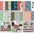 thumbnail image 2 of Inkdotpot Home Sweet Home Collection Double,Sided Scrapbook Paper Kit Cardstock 12"x12" Card Making Paper Pack Of With Sticker Sheet - 16 Pages - Multicolor, 2 of 4