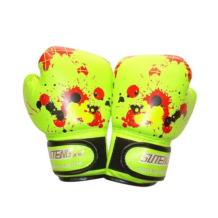 niñas’s Boxing Gloves Ventilated Faux Leather with Thick Foam Padding Adjustable Strap for Ages 3-10 Ideal for Kickboxing Punching Bag Training and Safe Martial Arts Practice