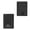 Black, variant on Unisex Card holder with RFID blocking up to 8 Card, Cash and ID Slots, full grain, Genuine Leather, Handcrafted, ultra-strong stich