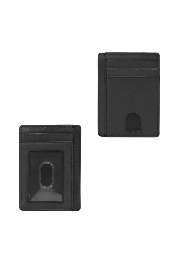 Unisex Card holder with RFID blocking up to 8 Card, Cash and ID Slots, full grain, Genuine Leather, Handcrafted, ultra-strong stich