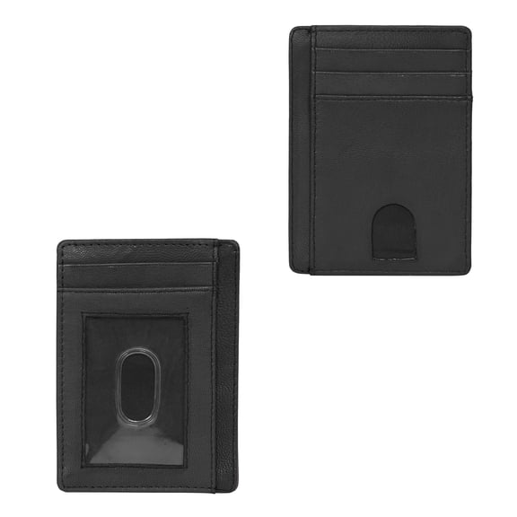 el elephante Unisex Card holder with RFID blocking up to 8 Card, Cash and ID Slots, full grain, Genuine Leather, Handcrafted, ultra-strong stich