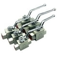 thumbnail image 5 of 1PCS Hydraulic 3 Way High Pressure Ball Valve - 1/4\" to 1\" For BSP - 500 Bar MWP, 5 of 7