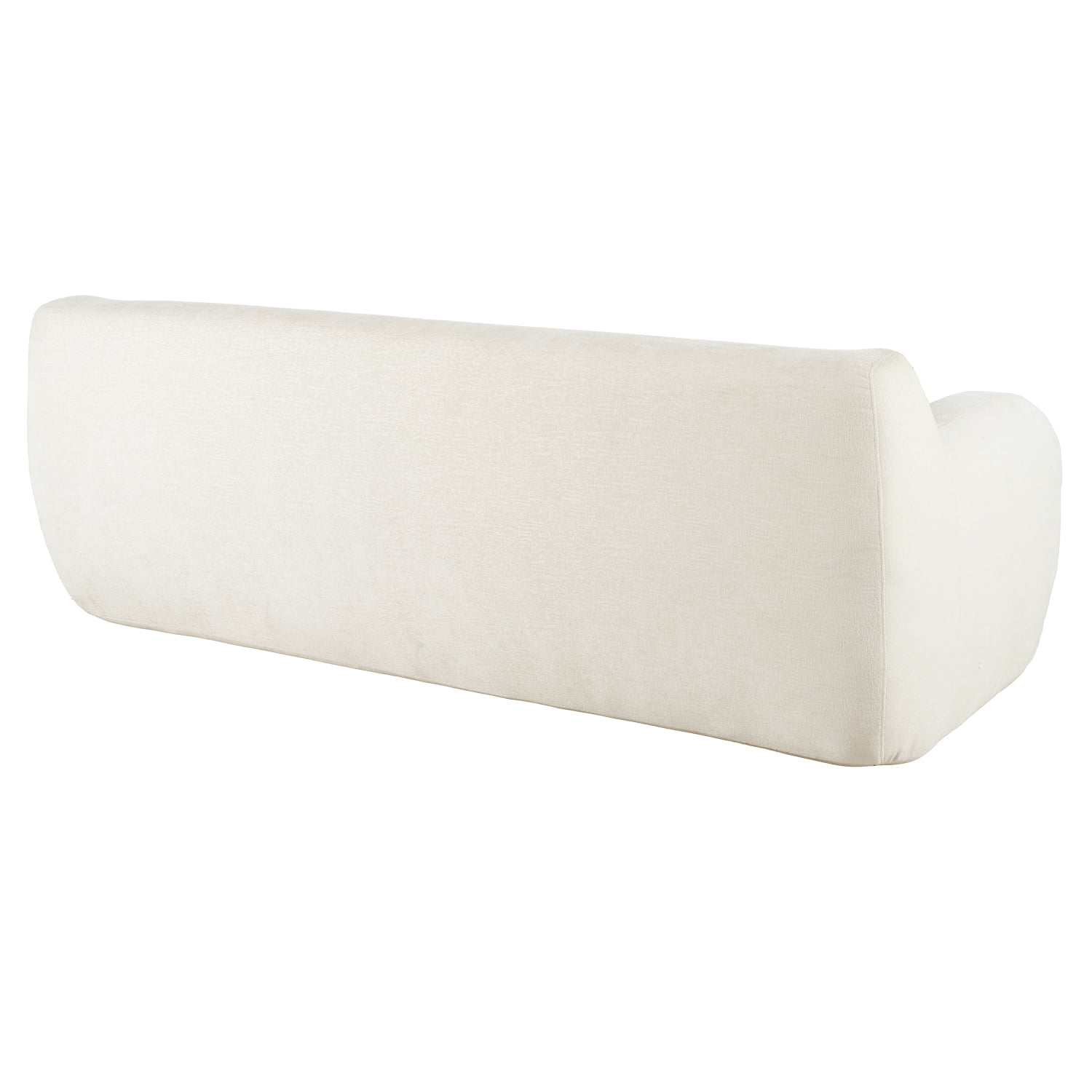 Harper & Bright Designs Modern Minimalist 3 Seater Sponge Couch, Comfy Floor Sofa for Living Room Apartment, Beige