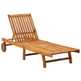 thumbnail image 1 of vidaXL Sun Lounger Solid Acacia Wood, 1 of 5