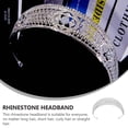 thumbnail image 2 of Diadema nupcial de estilo real, diadema de boda, diadema de Tiara de reina real, 2 of 6