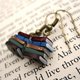 thumbnail image 5 of Pendientes De Pila De Libros, Pendientes De Gota Con Colgante De Libro Multicolor, Pendientes Colgantes De Biblioteca Para Mujeres, Niñas Y Amigos 1 Par Advancent AP005561-00, 5 of 6
